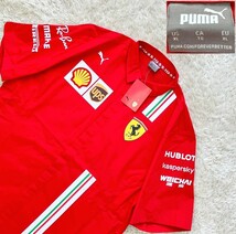 【未使用★大きいサイズUS:XL】PUMA 半袖チームシャツ/赤◆2021スクーデリアフェラーリ☆プーマ (5)_画像1