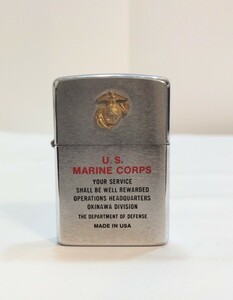 ★【ZIPPO】 MARINE　CORPS ジッポ　ジッポー　ライター 　喫煙具　007JYHJU48