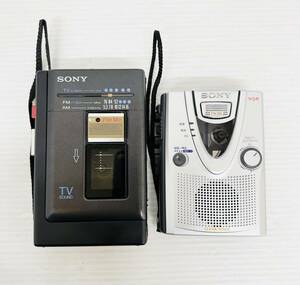 ZT2707 1円スタート!! SONY ソニー テープレコーダー 2台 録音 再生 ラジオ