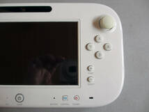 ★◆ 任天堂 Nintendo Wii U GamePad WUP-010 ゲームパッド shiro 白 純正 動作確認済み ACアダプター安価追加可 送料無料 WiiU ☆★_画像4