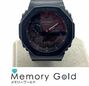 ♪稼働 良品 CASIO カシオ 腕時計 G-SHOCK ジーショック GA-2100 オールブラック デジアナ A86912