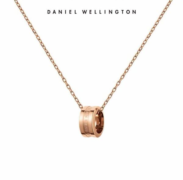 新品未使用　Daniel Wellington ダニエルウェリントン Elan Necklace ネックレス　ゴールドピンク