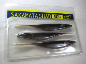 デプス サカマタシャッド リアル 6インチ ノンソルト パールワカサギ deps SAKAMATA SHAD REAL 6in NON SALT