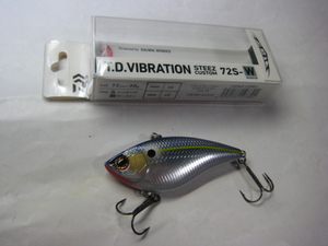  Daiwa TD vibration Steez custom 72S-W YM chrome Shad DAIWA T.D. vibration Y.M. chrome Shad 