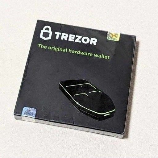 新品未開封★TREZOR トレザー ブラック Made in EU　ホワイトも出品しています。おまとめでお値下げ歓迎です(^^)