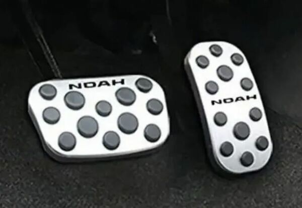 トヨタ 新型ノア 90系（2022年1月~）アルミ ペダル 工具不要 NOAH 専用設計 ブレーキ アクセル カバー