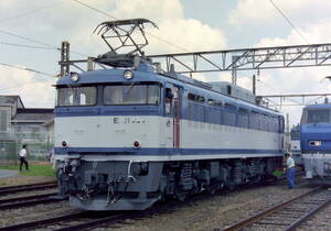 ◆◆ 【写真1枚】 EF81454　吹田機関区　②　KGサイズ　◆◆