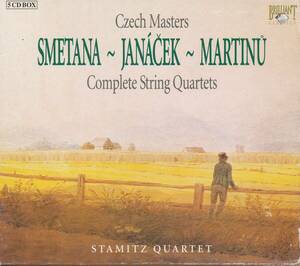 CD-BOX SMETANA JANACEK MARTINU CD5枚組　輸入盤