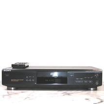 SONY CDP-XE500 CD PLAYER リモコン付き　動作美品_画像1