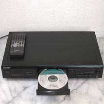 SONY CDP-XE500 CD PLAYER リモコン付き　動作美品_画像2