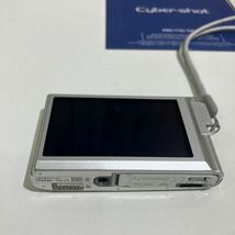 SONY Cyber-shot DSC-T70 コンパクトデジタルカメラ 稼働品　バッテリー用留具破損(修理要)_画像4