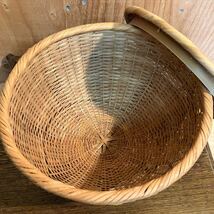 茶道具　夏懐石用　竹細工 竹製 竹飯器　サイズ直径24cm高さ17cm _画像4