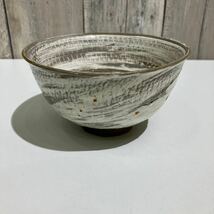 茶道具 三島茶碗竹村脩造 共箱付き　サイズ直径13.5cm _画像7