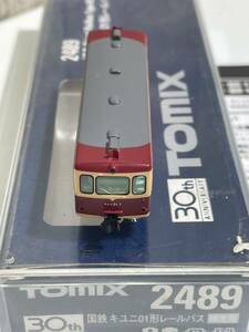 動作未確認 S-4 TOMIX 2489 国鉄 キユニ01形レールバス Nゲージ トミックス 鉄道模型 