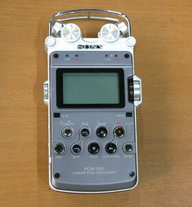 SONY PCM-D50 linear PCM recorder recording reproduction verification secondhand goods 