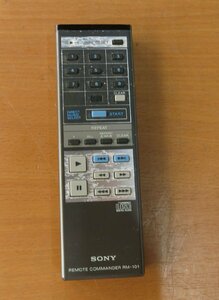 SONY RM-101 CDプレーヤー用リモコン 赤外線発光せず ジャンク品
