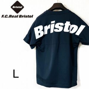 極美品 F.C.Real Bristol レアルブリストル 巨大バックロゴ