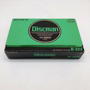  Sony CD Walkman D-223 портативный DISCMAN диск man 