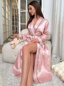 848　　ワンピースレディース　◇　綺麗めシルエット　sexy　　魅惑Style　◇　素敵　パジャマ　　　pink