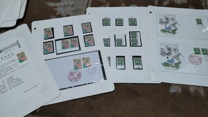  used stamp collection full month seal . seal . writing seal kama drill 700 jpy 390 jpy general stamp together many @916