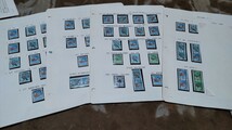 使用済 切手 コレクション 満月印 欧文印 消印 ローラー印 通常切手 まとめてたくさん@929_画像1
