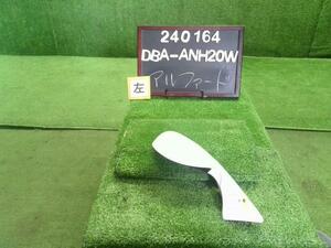 アルファード DBA-ANH20W 左　フェンダーミラー 助手席側 070 87930-58020-A0 自社品番240164