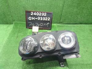 適合確認します アルファロメオ アルファ 159 GH-93922 左ヘッドランプ ライト プロジェクター HID AL50506612 60695978 自社品番240292