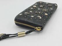 JIMMY CHOO ジミー チュウ ラウンドファスナー長財布 12星座 スタースタッズ Filipa ZODIAC【5922】_画像7