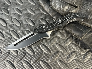gimik серия уличный нож складной нож сталь производства Survival кемпинг .. альпинизм рыбалка лезвие примерно 100mm общая длина примерно 190mm