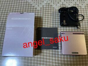 ultimate beautiful goods nintendo GAMEBOY ADVANCE SP pearl pink AGS-001 Game Boy Advance SP body serial number coincidence 