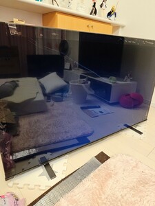 東芝 REGZA 4K液晶テレビ　55M550K 液晶割れ　ジャンク　手渡しOK　ヤマト家財宅急便　２０２３年製