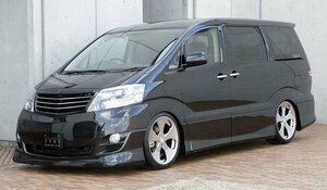 M'z SPEED 2点キット ブラックマイカ (209) FRP アルファード ANH10W ANH15W MNH10W MNH15W H17.4～H20.4 AS/MS MC後