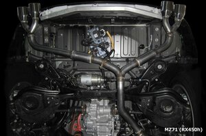 M'z SPEED エキゾーストシステム (MZ71) レクサス RX450h 20系 R1.10～ 2GR-FXS Fスポーツ/バージョンL