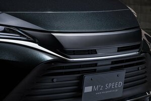 M'z SPEED フロントグリル プラチナホワイトパールマイカ (089) ABS ハリアーハイブリッド AXUH80 AXUH85 R2.6～