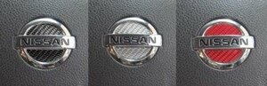 ハセプロ マジカルカーボン ステアリングエンブレム NV200バネット M20 2009/5～