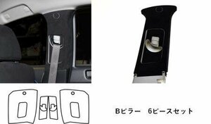 ハセプロ マジカルアートレザーバックスキンルックNEO Bピラー(巻き込み) ランサーエボリューションX CZ4A 2007/10～2015/9