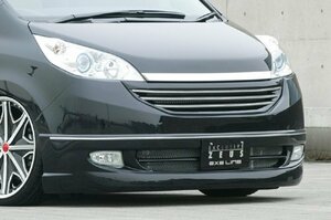 M'z SPEED フロントバンパースポイラー 未塗装 FRP ステップワゴン RG1 RG2 H19.11～H21.9 MC後