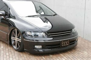 M'z SPEED フロントバンパースポイラー Ver.2 未塗装 FRP オデッセイ RB1 RB2 H18.4～H20.10 MC後