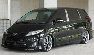 M'z SPEED 2点キット(マフラー4本出し用) 未塗装 FRP エスティマ DBA-ACR50W H20.12～H24.4 2AZ-FE アエラス