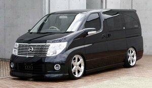 M'z SPEED 3点キット 未塗装 FRP エルグランド E51 ME51 MNE51 NE51 H16.8～H22.7 XL/X/VG/V MC後