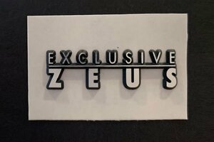 M'z SPEED エンブレム EXCLUSIVE ZEUS 24×7mm