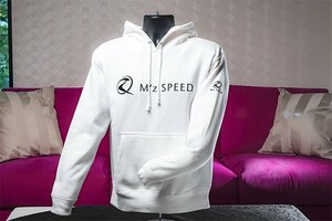 M'z SPEED オリジナル・パーカー プルオーバー ブラック Sサイズ