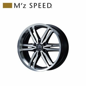 M'z SPEED juno 859 MONOBLOCK 20×8.5J PCD139.7 6H +20 マットブラック 20インチ 鋳造1ピースアルミホイール 1本