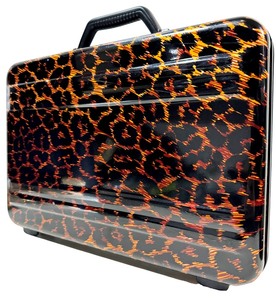  limitated model Zero Halliburton ZEROHALLIBURTON leopard print Leopard pattern attache case business bag 