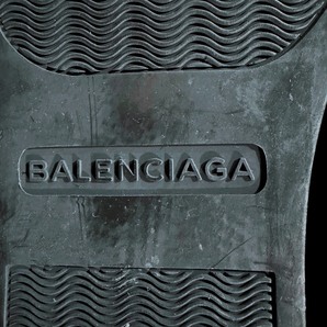 定価7万3500円 イタリア製 バレンシアガ BALENCIAGA マルチマティエ レザー スエード切替 ハイカットスニーカー の画像8