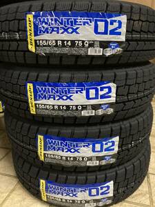 WINTER MAXX 02 155/65R14 75Q タイヤ×4本セット