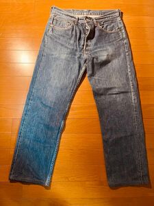 リーバイスLevi's501xx W33 L36(70cm丈詰めあり)ブルーデニムパンツ　古着