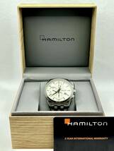 【美品】 ハミルトン HAMILTON ジャズマスター　クロノグラフ　H325961 自動巻き　腕時計_画像1