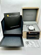 【美品】 ハミルトン HAMILTON ジャズマスター　クロノグラフ　H325961 自動巻き　腕時計_画像9