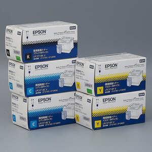 EPSON LPC3T18K V ブラック 1本 LPC3T18C V シアン 2個 LPC3T18Y V イエロー 2個計5個セット 環境推進トナーMサイズ 純正